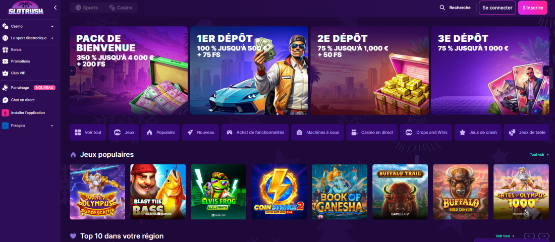 SlotRush Casino